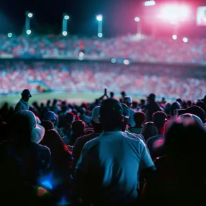 showcasing intense competition and determination on the field