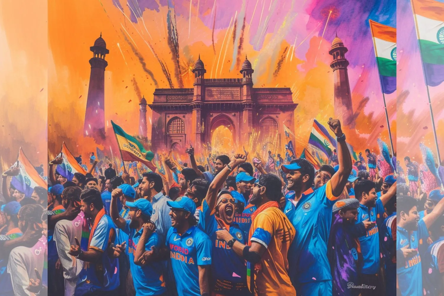Indian cricket fans, 2024 T20 World Cup
