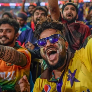 Excitement and jubilation among Multan Sultans in PSL 9 players after a remarkable win