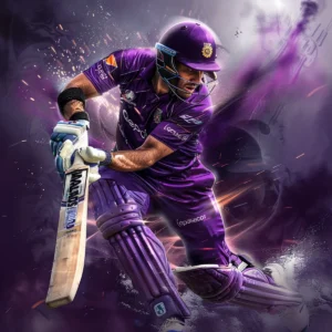 Quetta Gladiators' star player demonstrating exceptional skill and talent, contributing to the team's success 