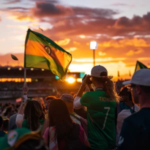Fans at Kensington Oval Barbados: T20 World Cup 2024 