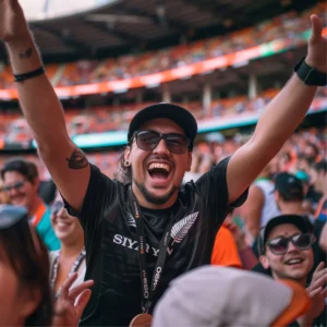 New Zealand fans at T20 World cup 2024