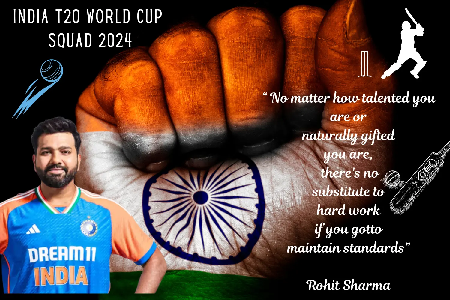 India T20 Worldcup Squad 2024