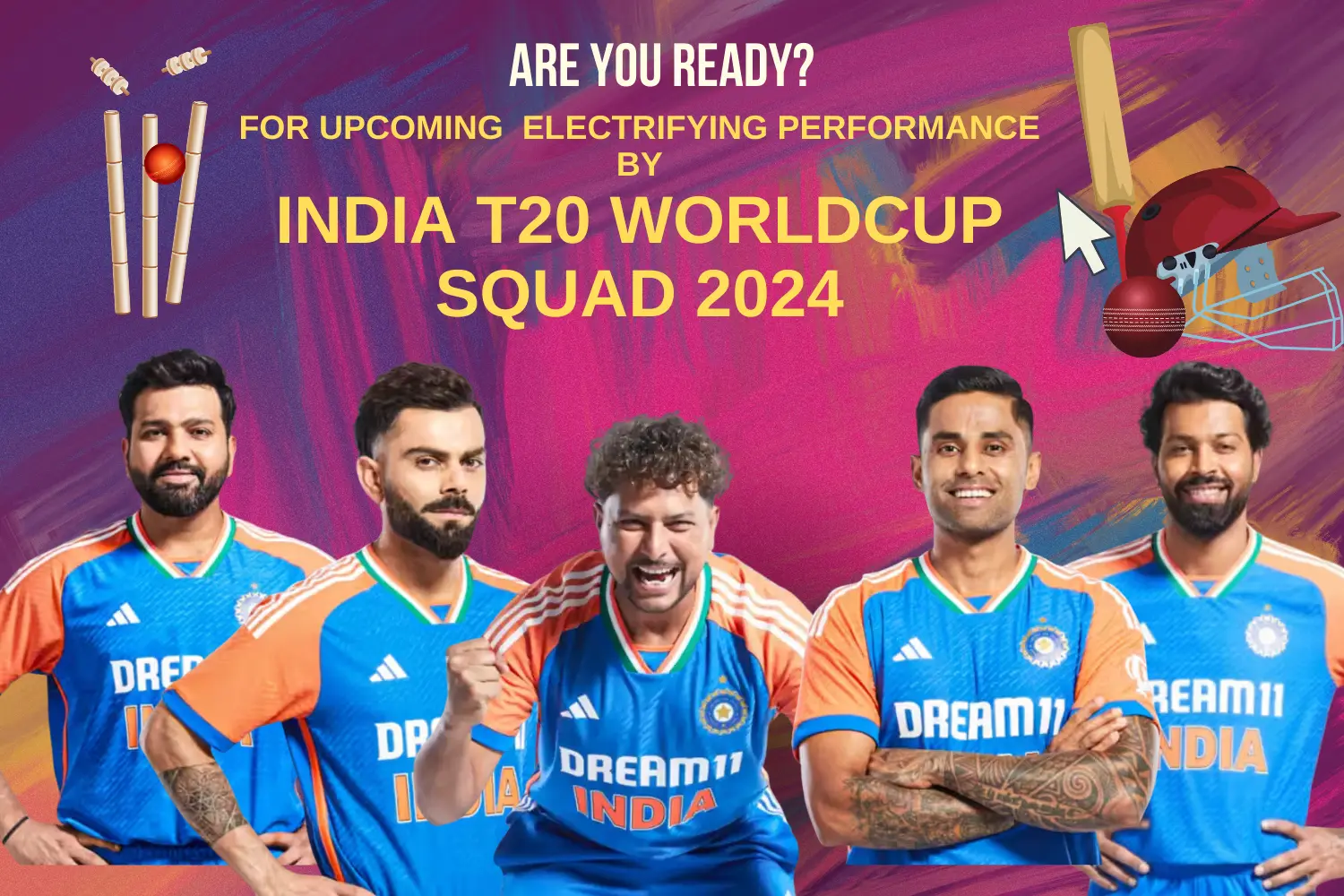 India T20 Worldcup Squad 2024