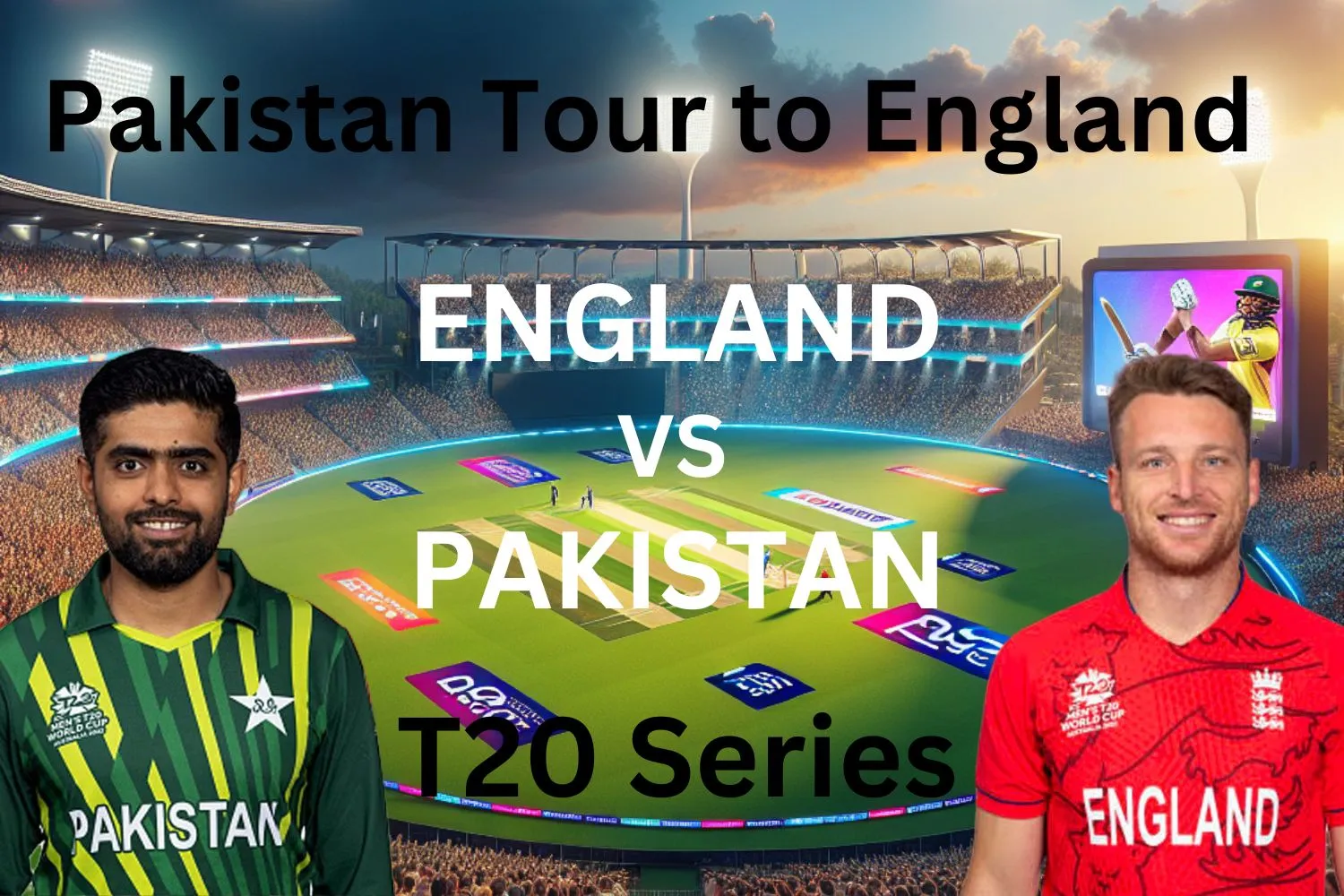 Pakistan vs England T20I Series 2024