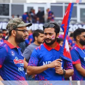 Nepal vs Sri lanka fans