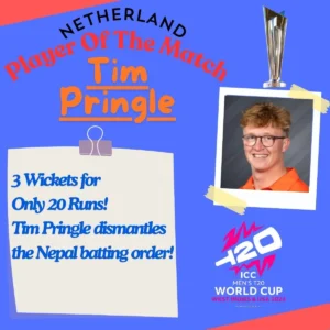 Player of the Match Nep vs Ned t20