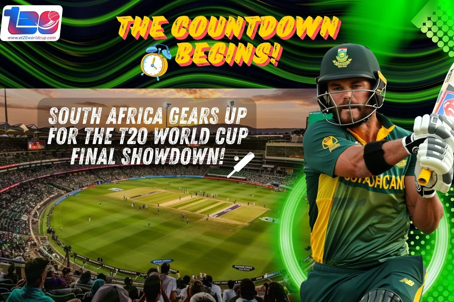 South Africa in t20 world cup 2024 final