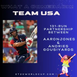 USA vs Canada T20 World Cup 2024 Match Summary - June 1st