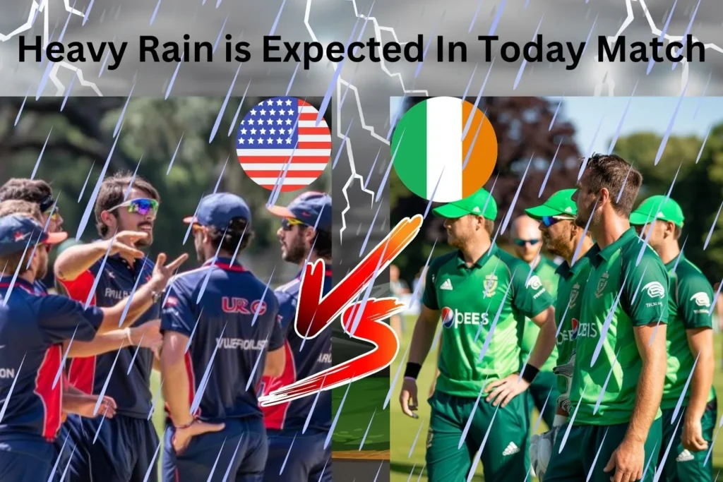 T20 World Cup: USA vs Ireland Rain Threat Crucial Match, Pakistan's Fate Hangs in the Balance