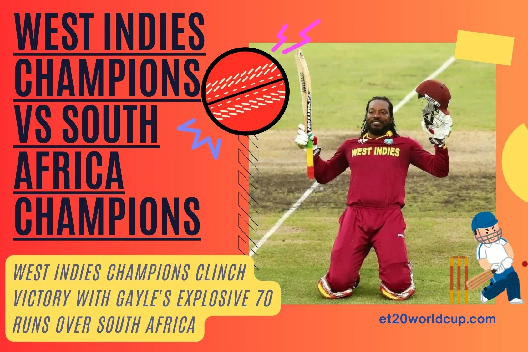 WI vs SA Champs 2024