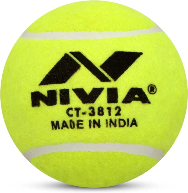 Nivia Heavy Tennis Ball Cricket Ball for Sports and Recreation