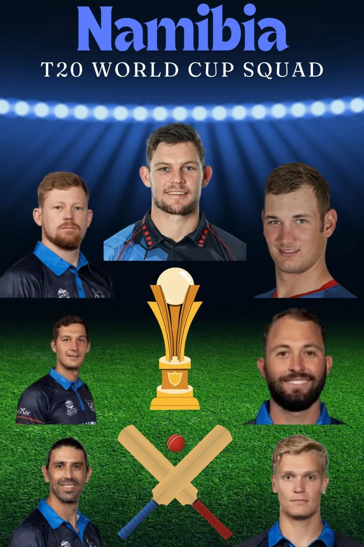 Namibia Namibia T20 Squad Image