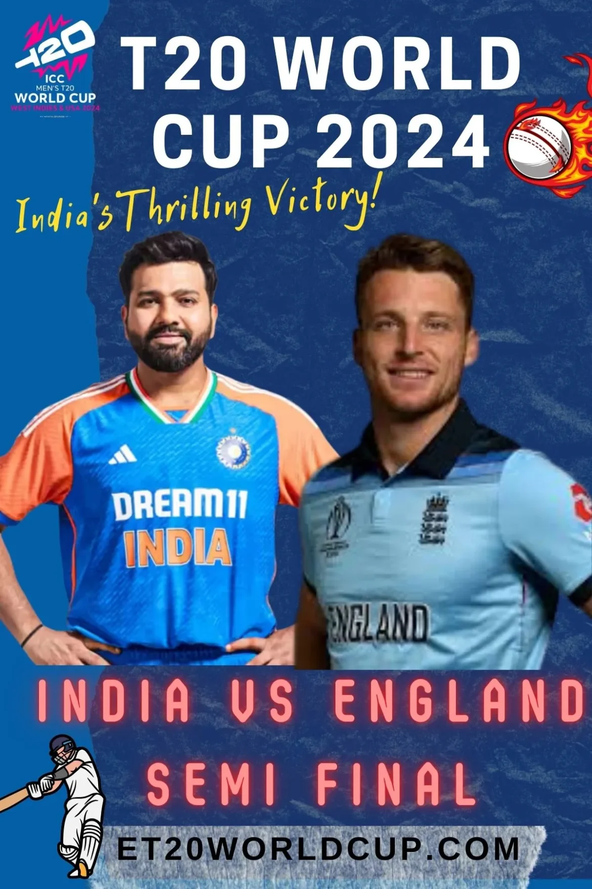 IND vs ENG T20 2024 Semi-Final