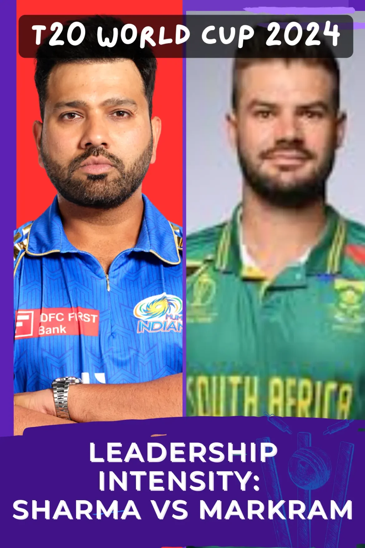 Rohit Sharma vs Aiden Markram