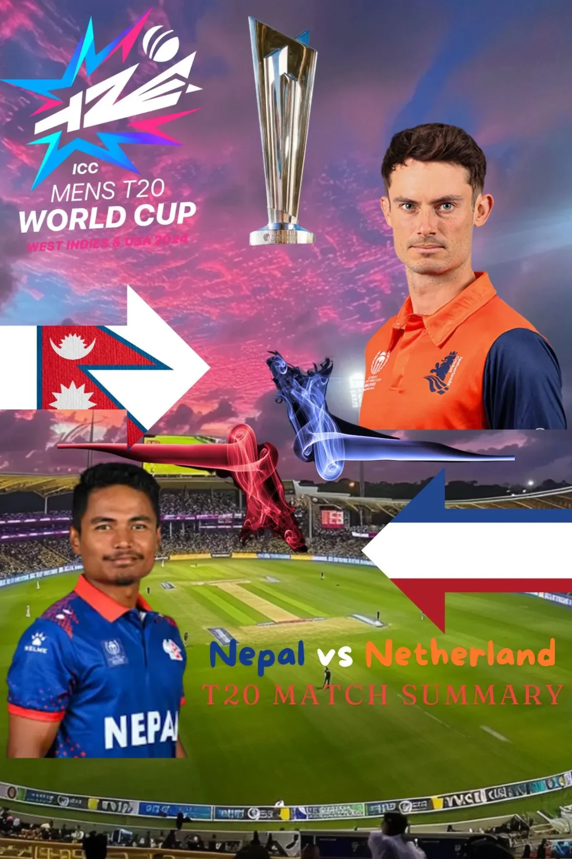 Nepal vs Netherland t20 Match image