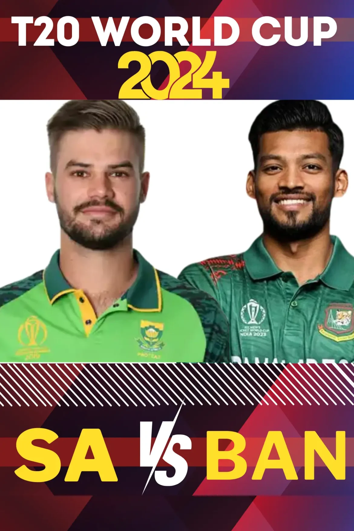 SA and BAN in ICC T20 World Cup 2024: Pre-Match Analysis
