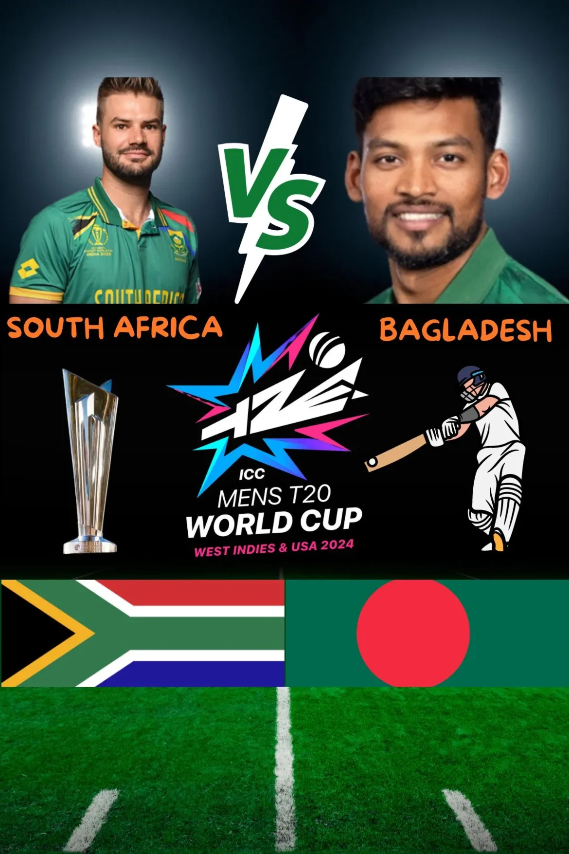 SA vs BAN Highlights Image