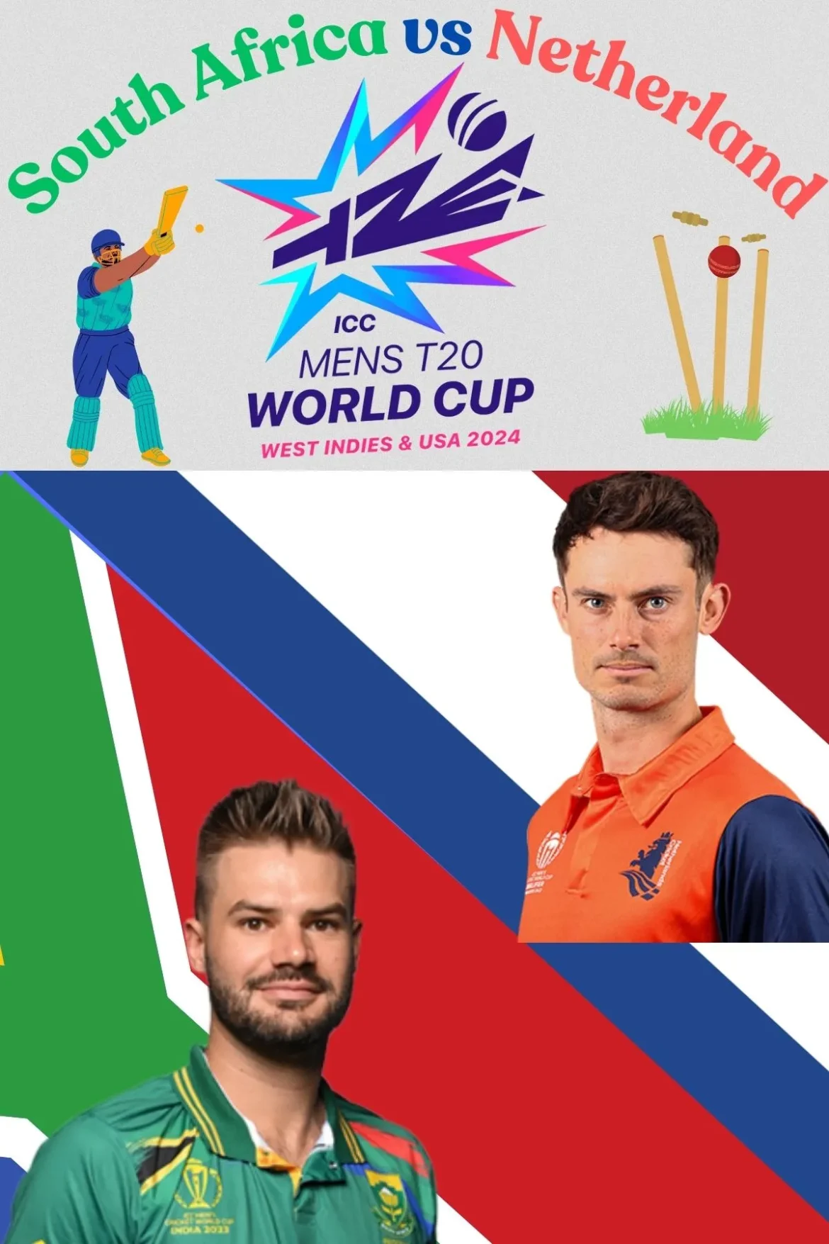 South Africa vs Netherlands t20 world cup