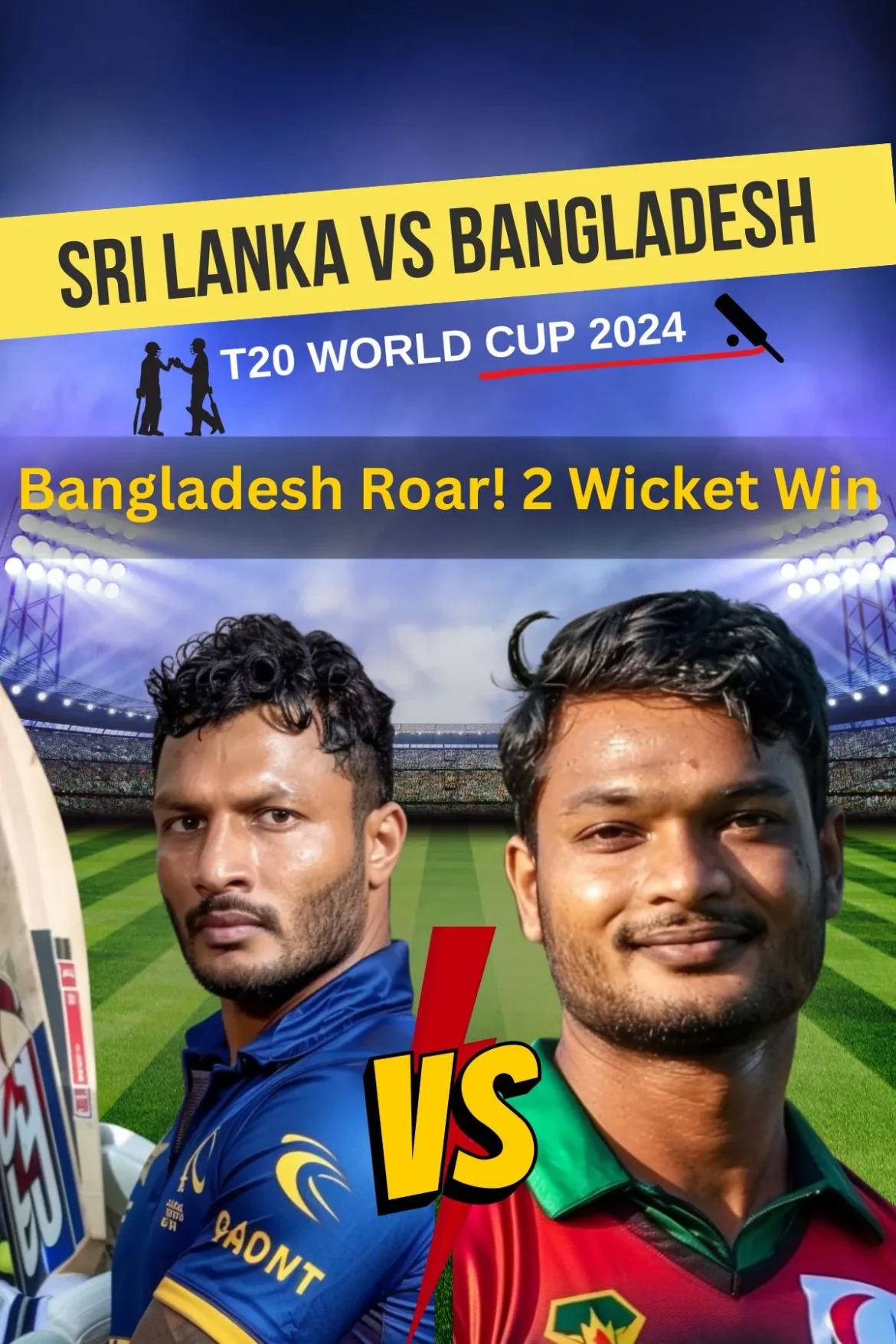 SRI LANKA VS BANGLADESH T20 WORLD CUP 2024