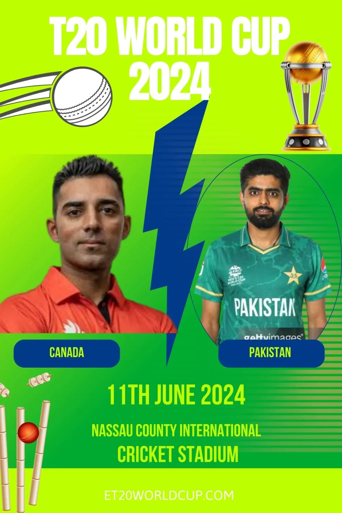 Canada Vs Pakistan pre Match Analysis