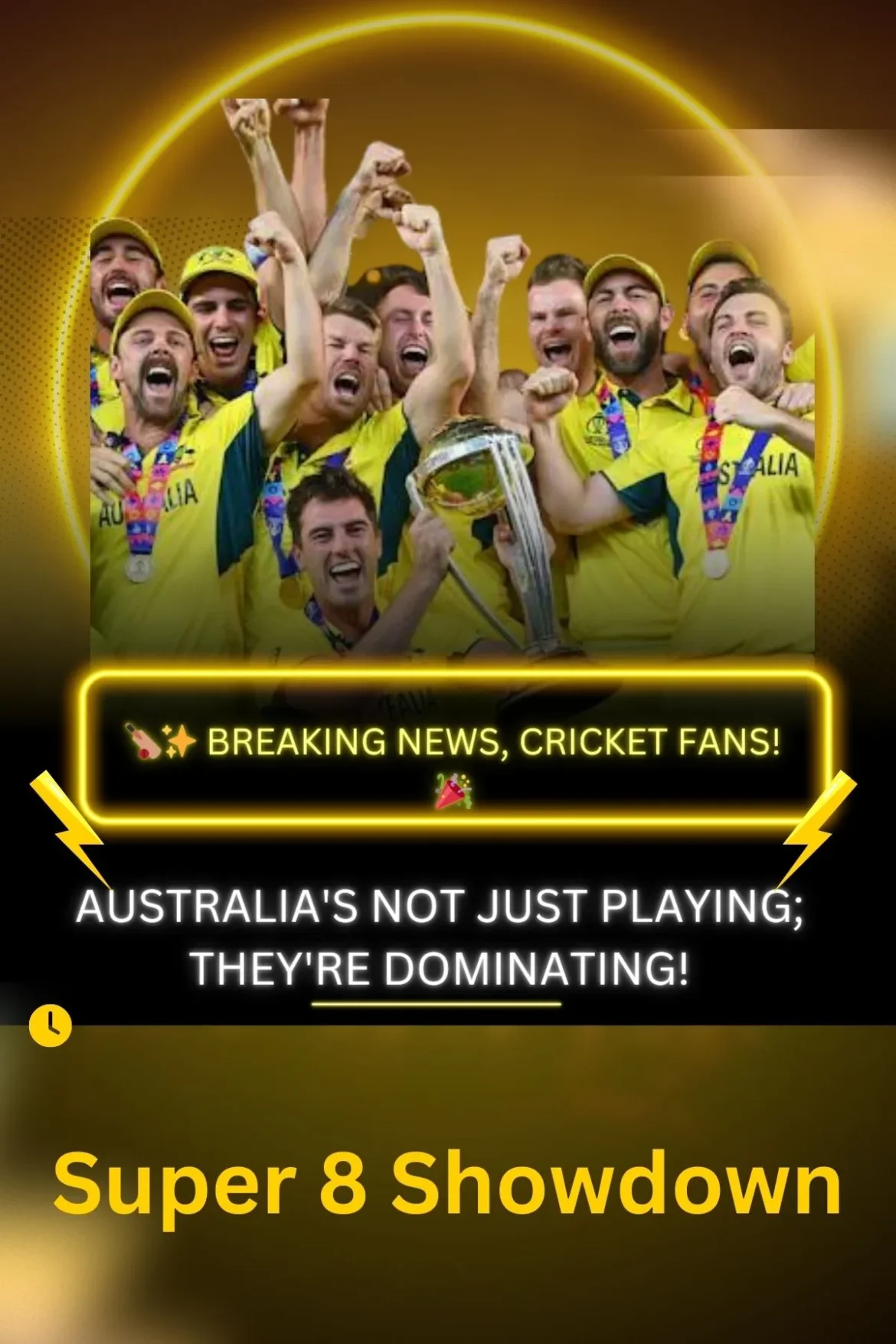 TEAM AUSTRALIA QUALIFY FOR SUPER 8