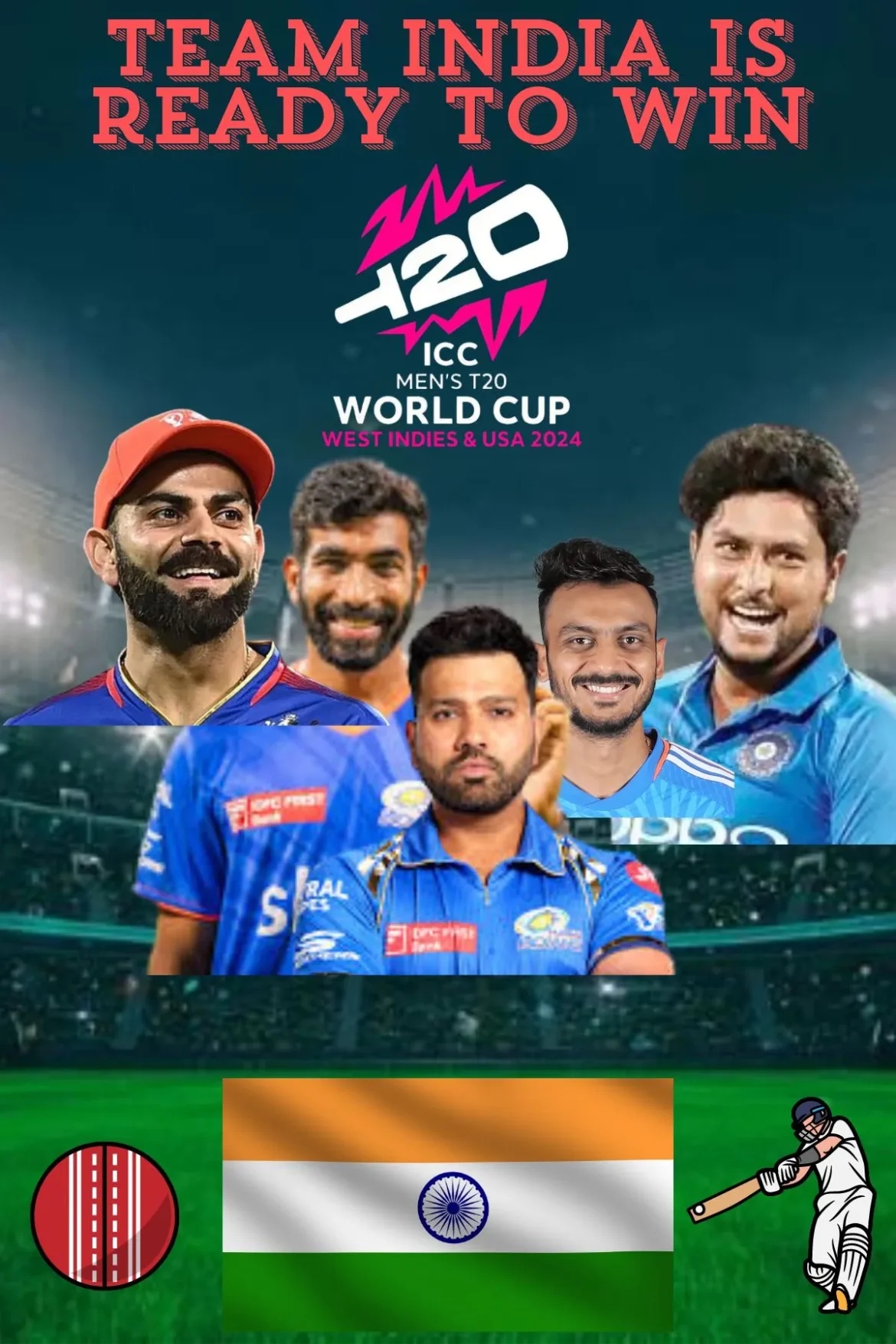 Team India Journey in t20 WC