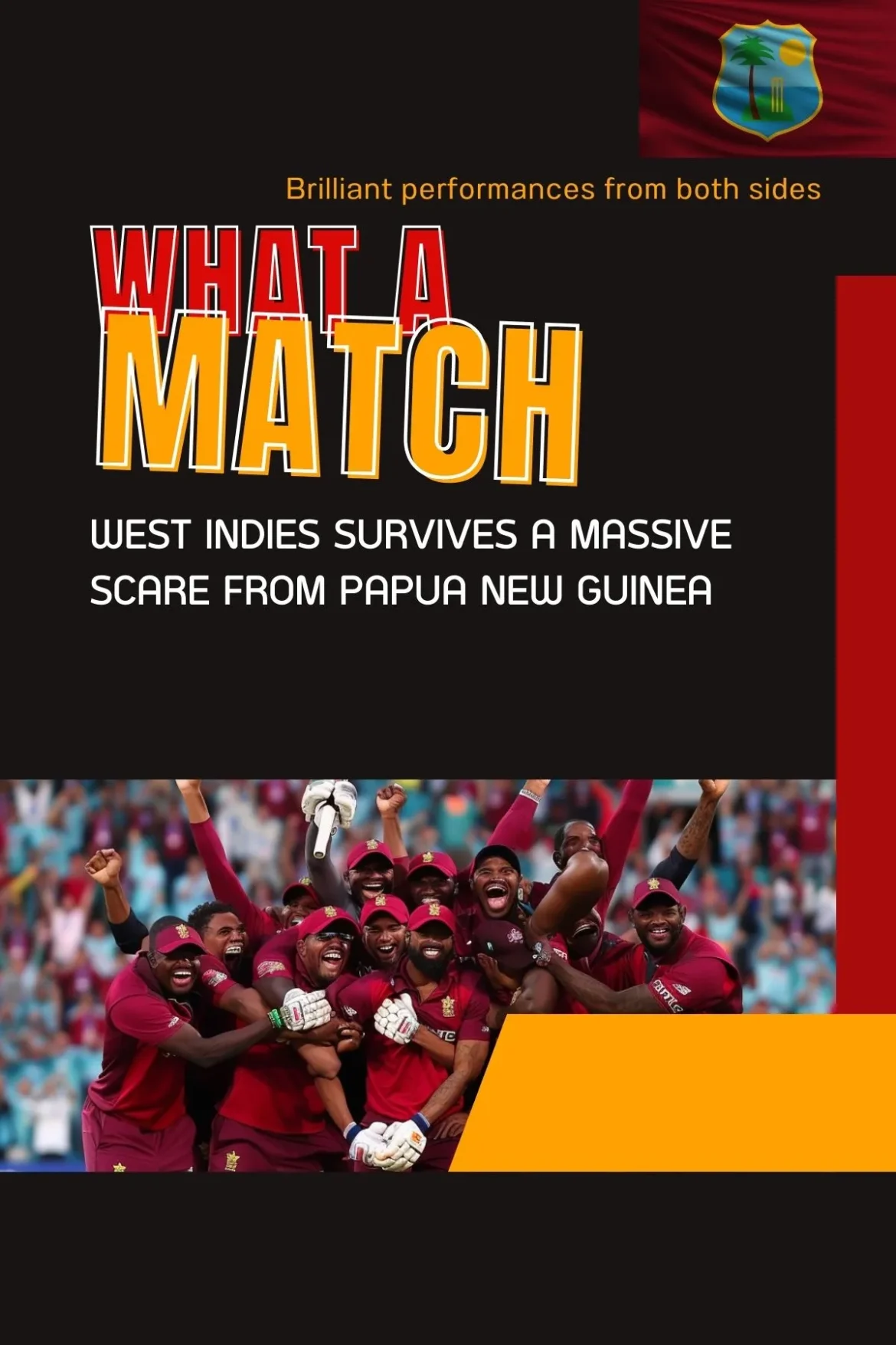 PNG vs WI t20 World Cup Match