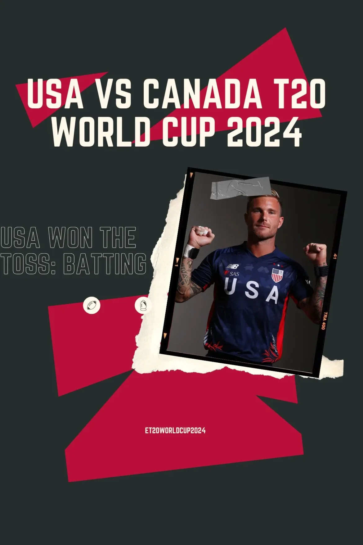 USA vs Canada T20 World Cup 2024