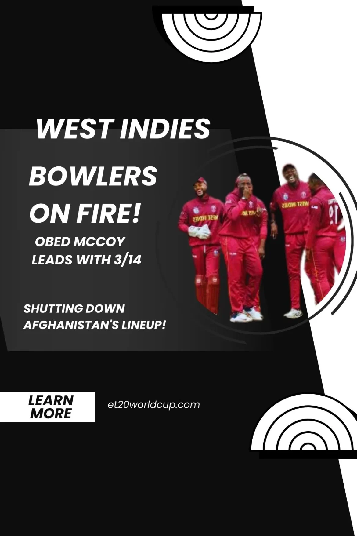 West Indies vs Afghanistan T20 Match Summary