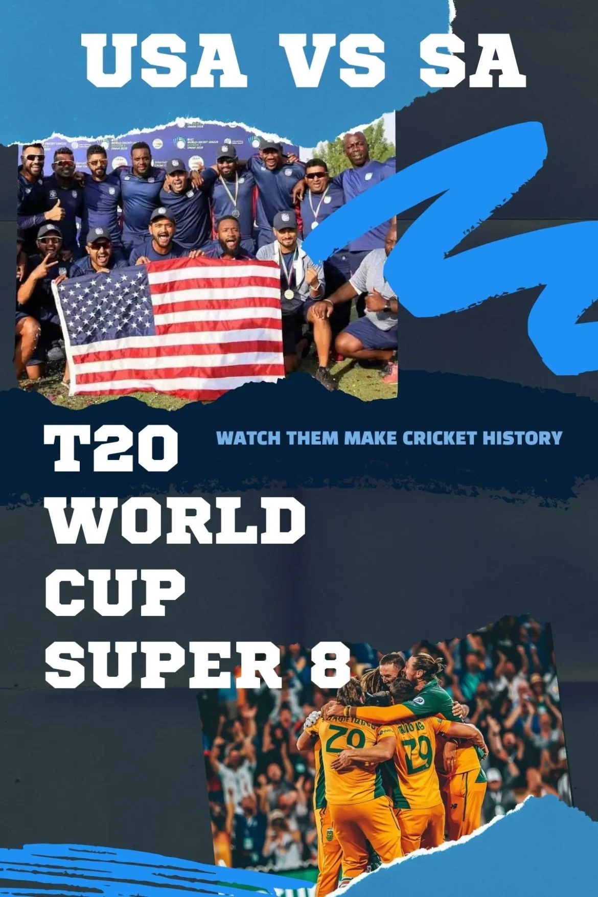 USA vs South Africa Showdown at Super 8: T20 World Cup 2024