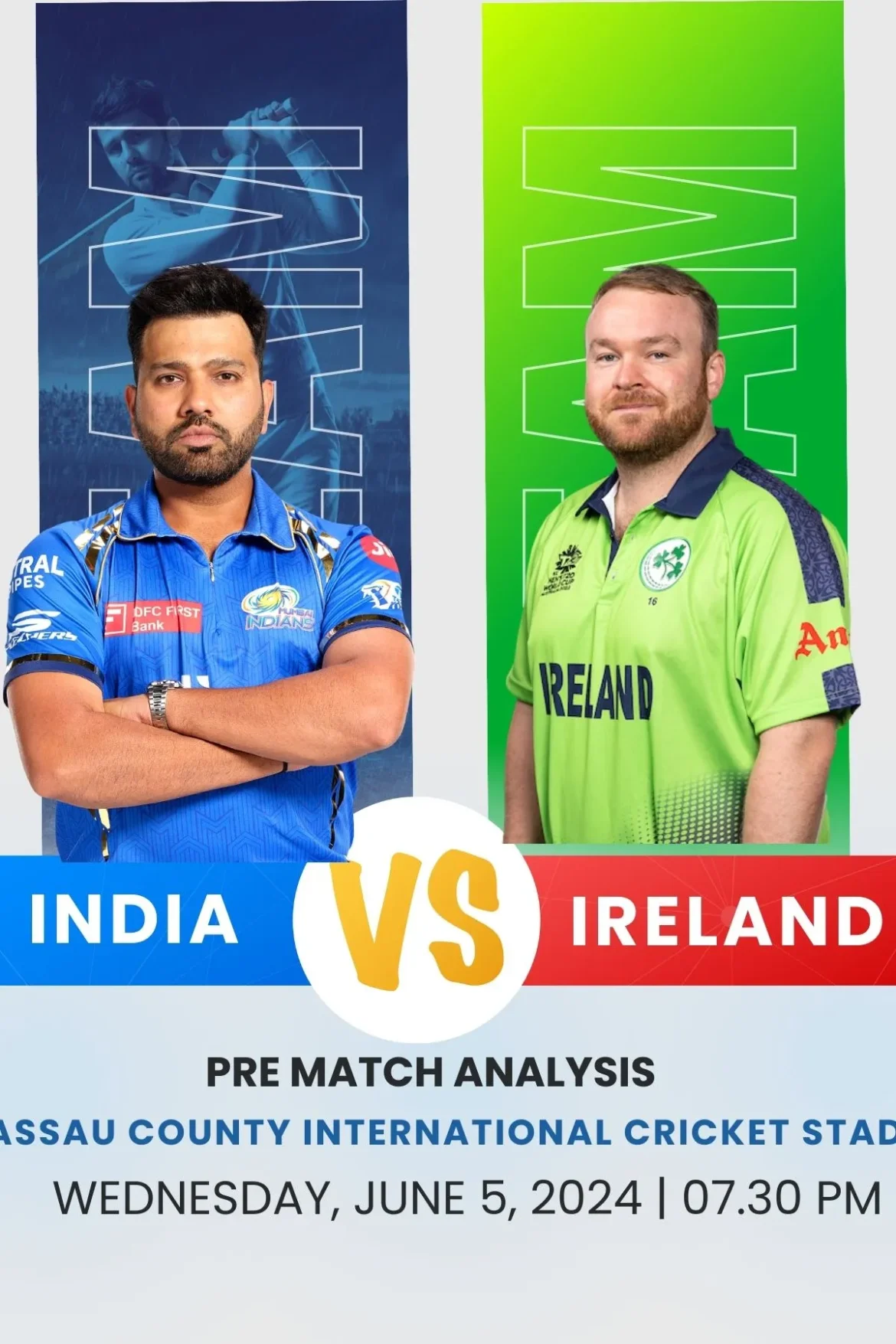 Ireland vs India ICC T20 World Cup 2024