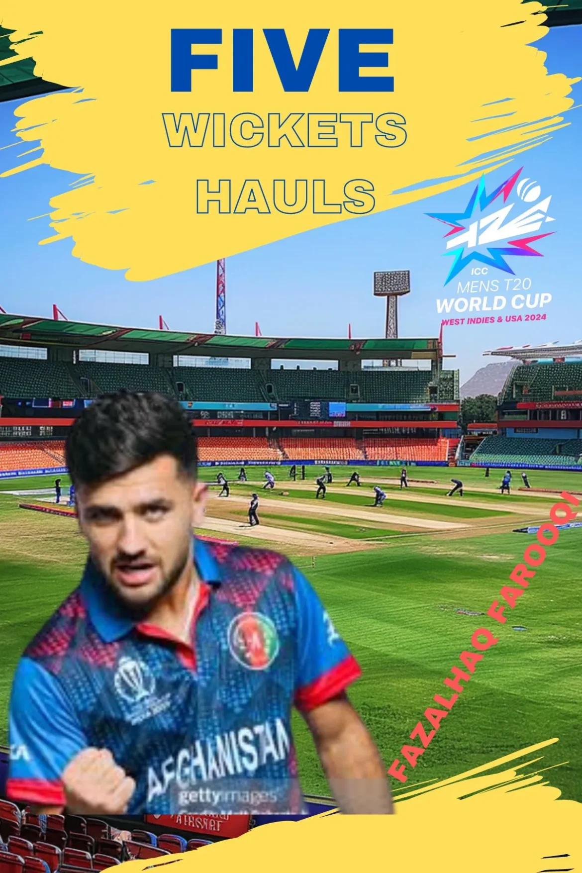 Five Wickets Hauls by Farooqi