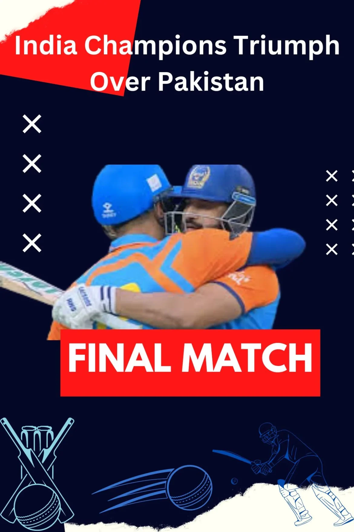 India vs Pakistan World Championship of Legends