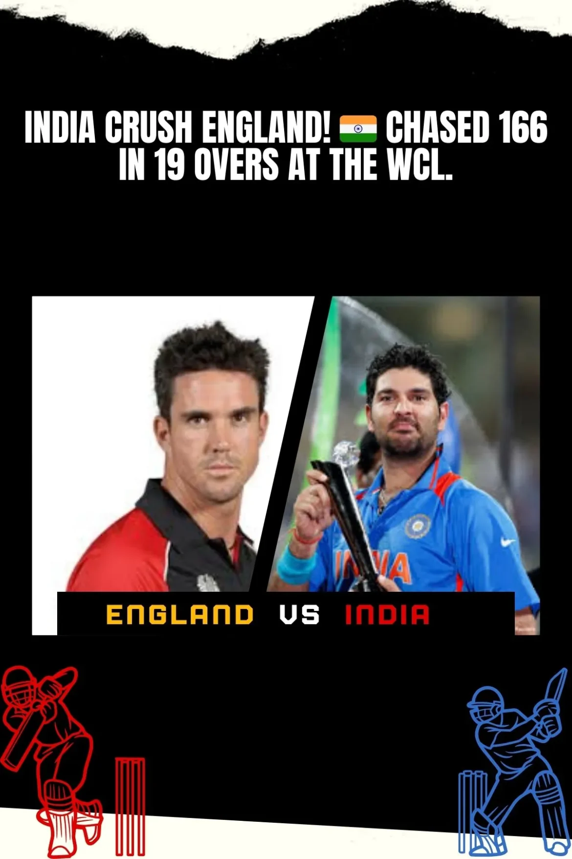 India vs England Champions Match