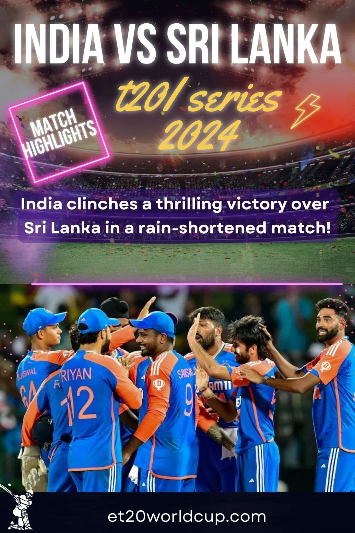 India vs Sri Lanka rain affected