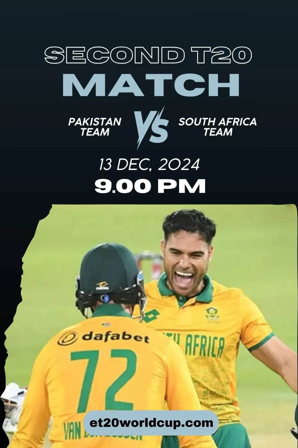 Hendricks and van der Dussen Steal the Show in Epic Pakistan vs South Africa 2nd T20 Thriller!